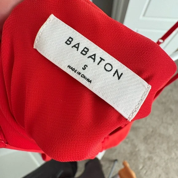 Red Mini Dress - Picture 4 of 4